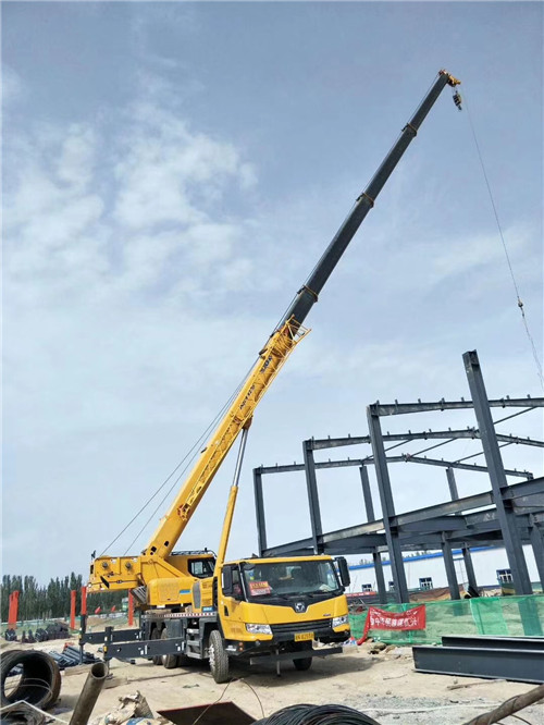 大武口区超高层建筑钢结构吊装案例